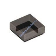 Деталь Лего Плитка 1 х 1 С Желобком Цвет Прозрачно-Коричневый