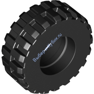 Деталь Лего Шина 37 x 14 Цвет Черный