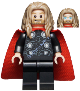 Минифигурка Лего Супер Хироус Марвел Супер Герои Мстители Тор