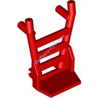 Деталь Лего Каркас Ручной Тележки Цвет Красный