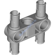 Деталь Лего Техник Пин Коннектор Перпендикулярный 3L Цвет Светло-Серый