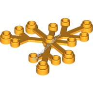 Деталь Лего Листья 6 х 5 Цвет Ярко-Светло-Оранжевый